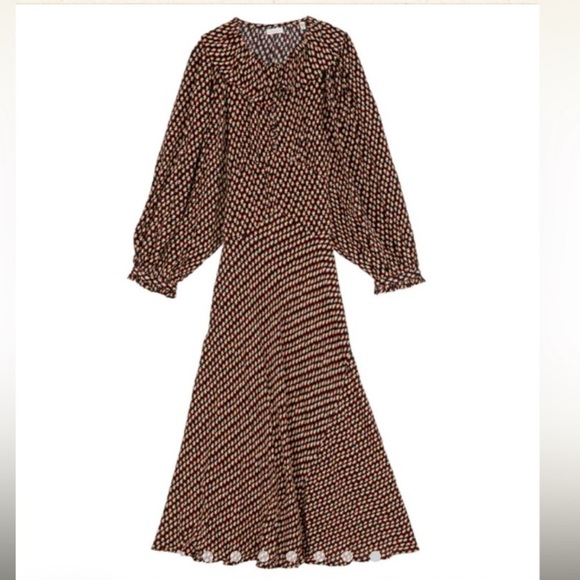 Doen | Audella dress (sable Hyde park floral - Picture 10 of 16